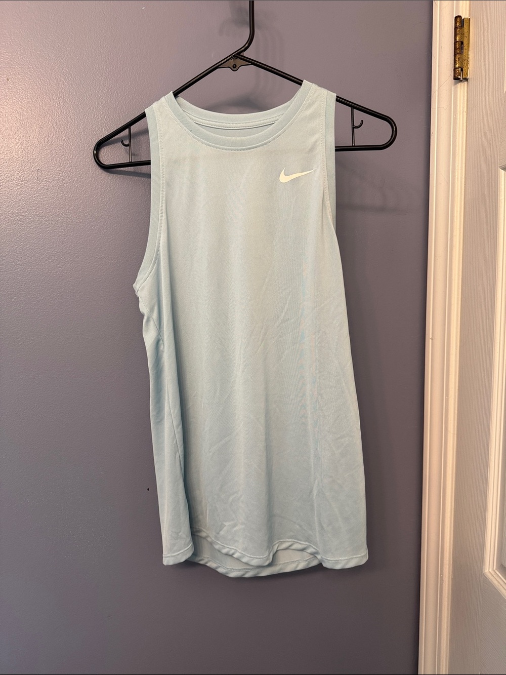 Nike Light Blue Women's Athletic Tank Top